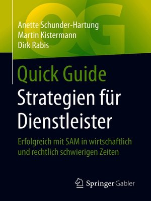 cover image of Quick Guide Strategien für Dienstleister